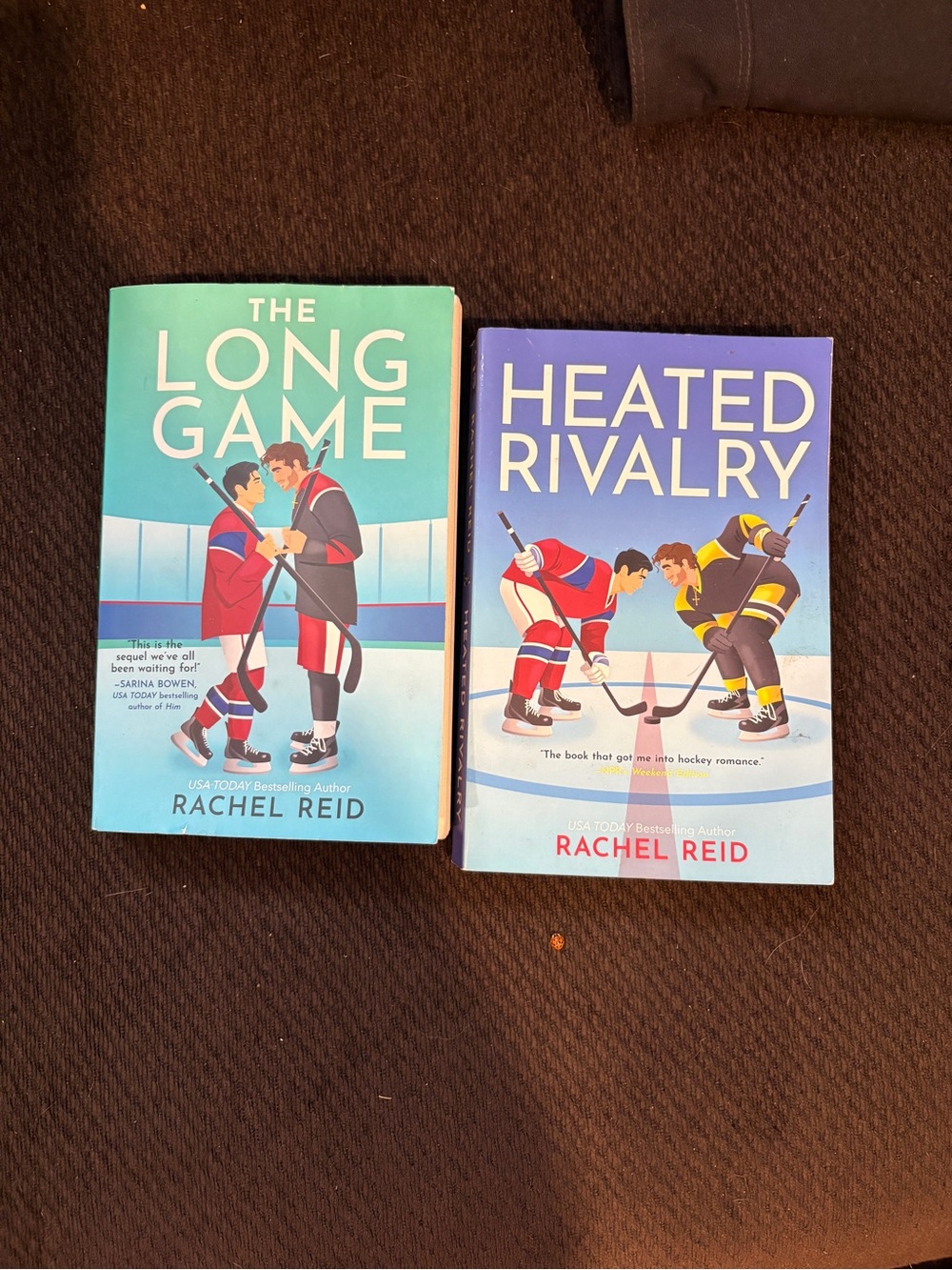 The Long Game & Heated Rivalry Book Set